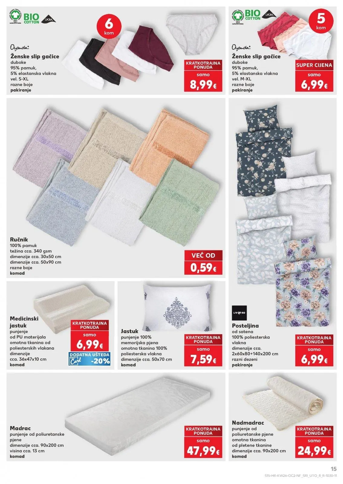 Katalog Kaufland katalog do 30.06.2026 od 25. lipnja do 30. lipnja 2026. - Pregled Stranica 15