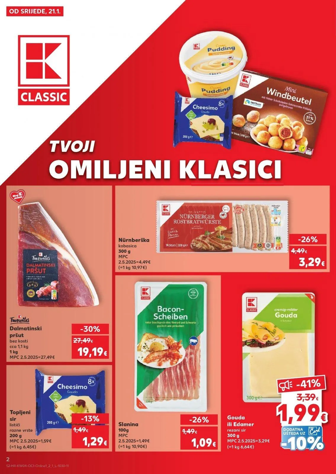 Katalog Kaufland katalog do 27.01.2026 od 21. siječnja do 27. siječnja 2026. - Pregled Stranica 2