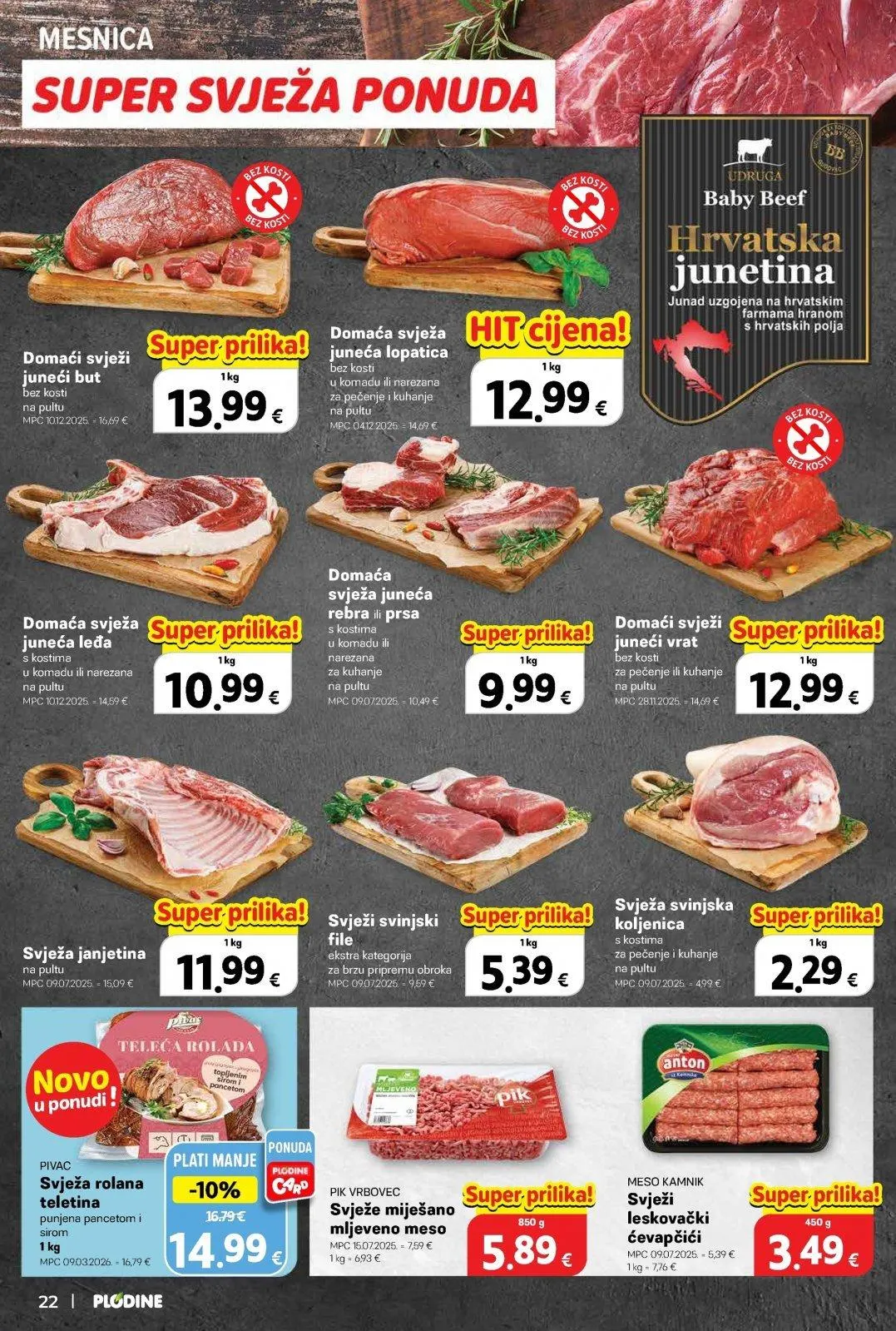 Katalog Plodine katalog do 17.03.2026 od 12. ožujka do 17. ožujka 2026. - Pregled Stranica 22