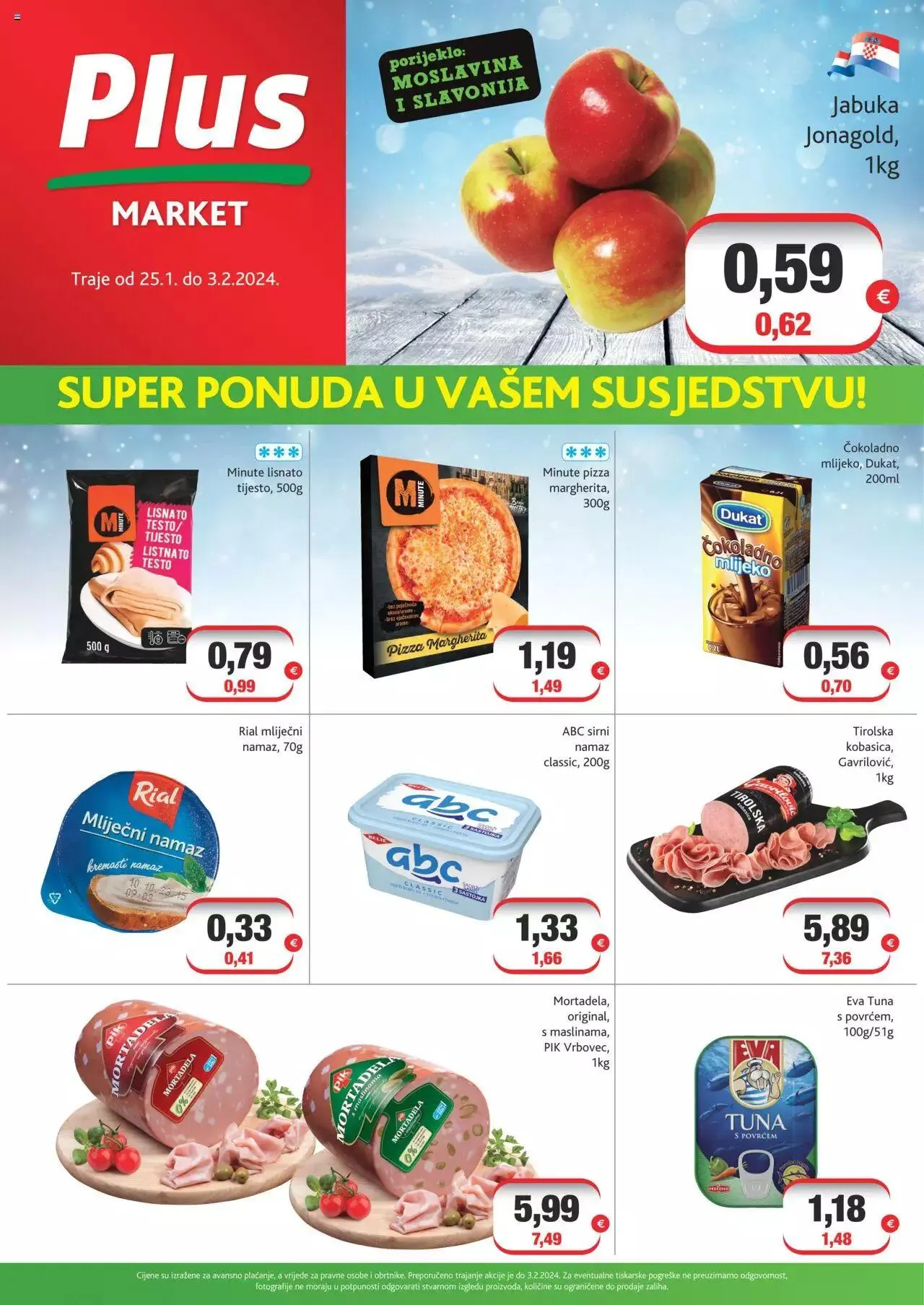 Katalog Katalog Plus market od 25. siječnja do 3. veljače 2024. - Pregled Stranica 