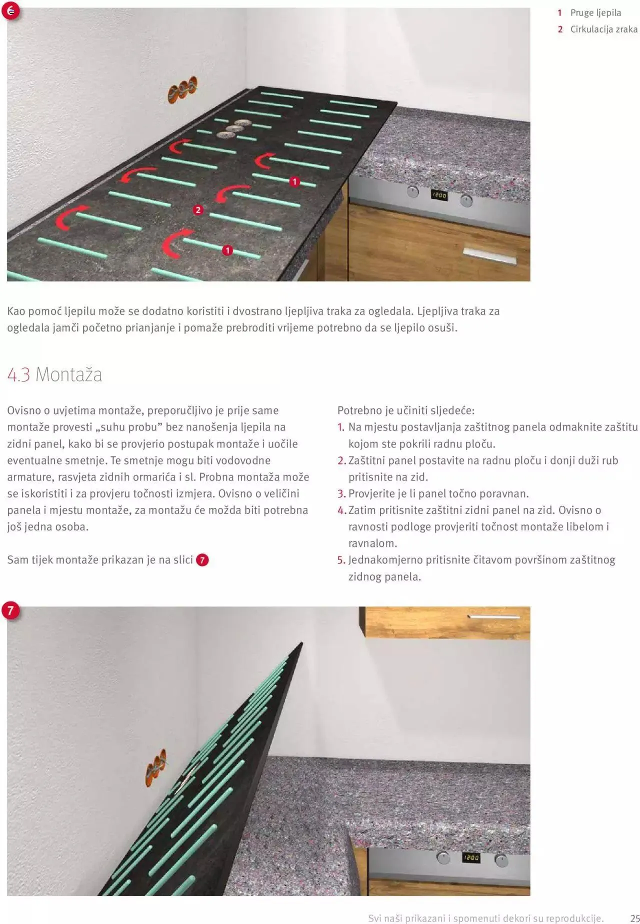 Katalog Elgrad - Egger radne ploče - Upute za preradu i dodaci od 1. travnja do 31. prosinca 2023. - Pregled Stranica 25