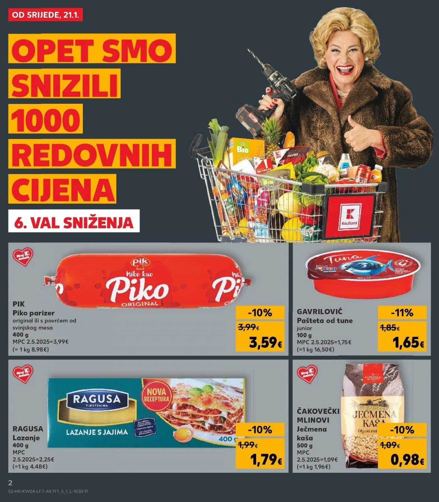 Katalog Kaufland katalog do 27.01.2026 od 21. siječnja do 27. siječnja 2026. - Pregled Stranica 2