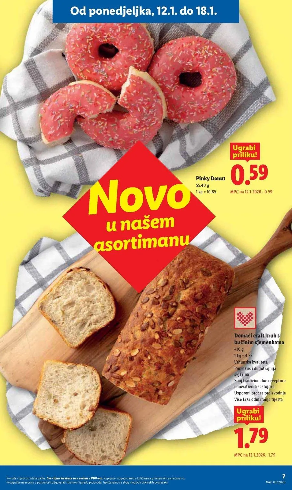 Katalog Lidl katalog do 18.01.2026 od 15. siječnja do 18. siječnja 2026. - Pregled Stranica 7