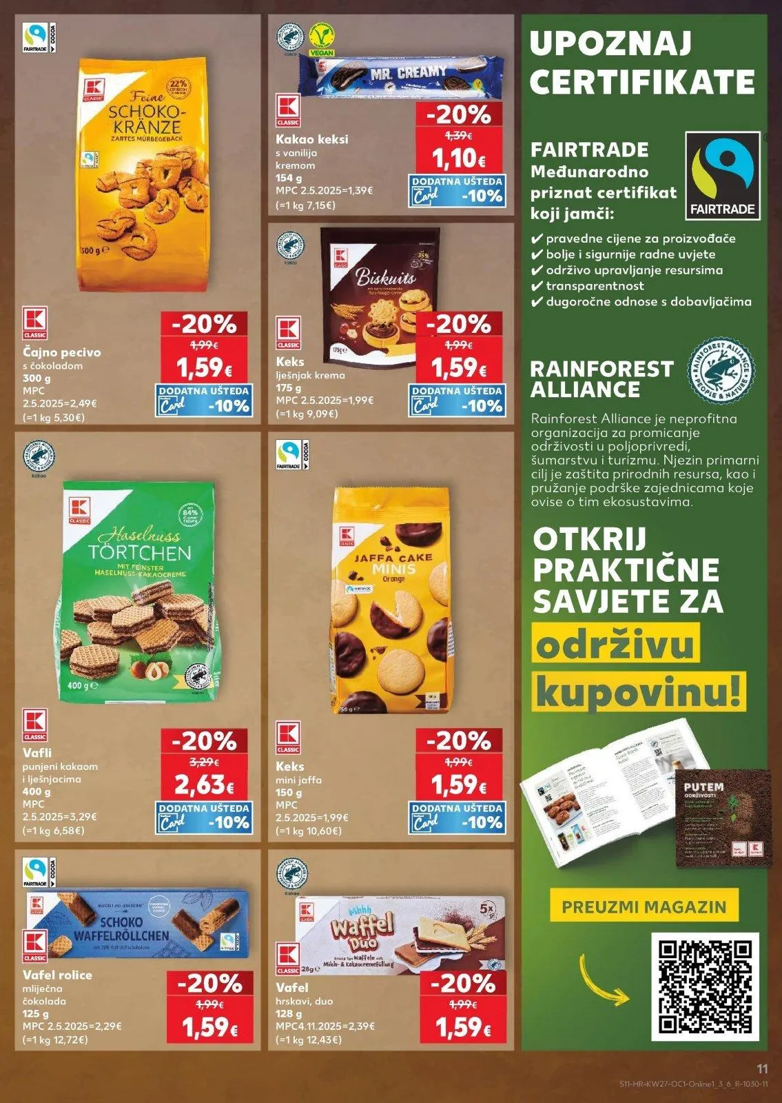 Katalog Kaufland katalog do 07.07.2026 od 1. srpnja do 7. srpnja 2026. - Pregled Stranica 11