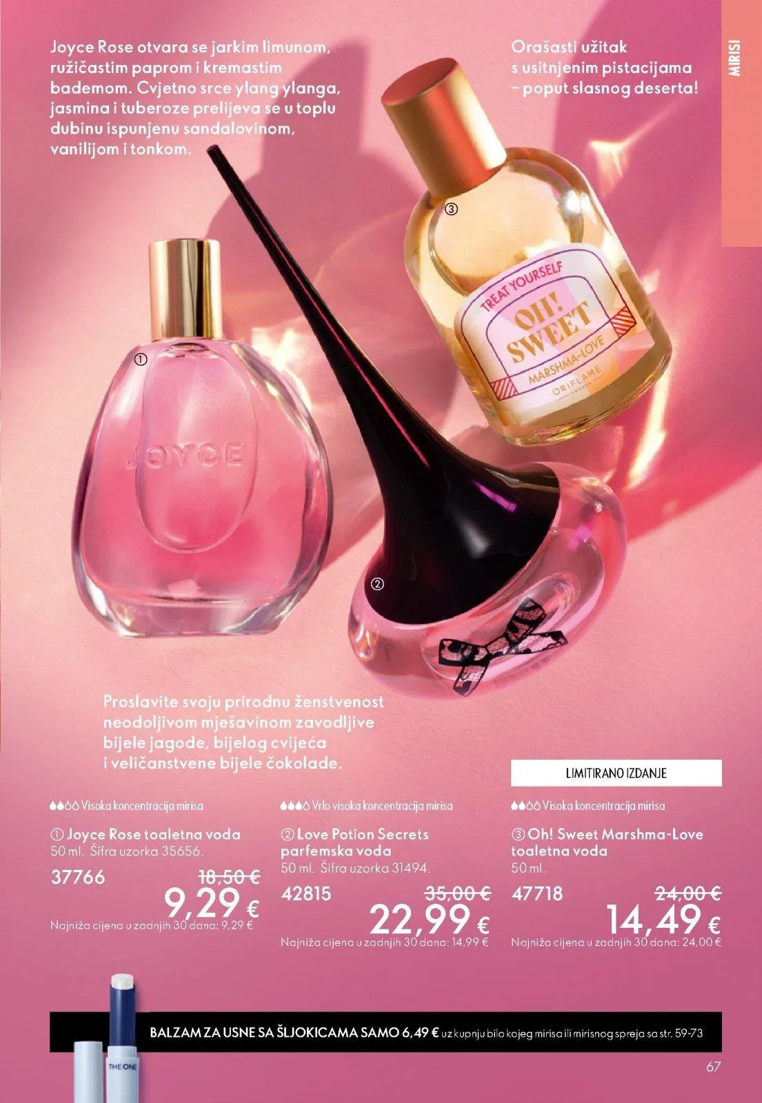 Katalog Oriflame katalog do 12.05.2026 od 22. travnja do 12. svibnja 2026. - Pregled Stranica 67