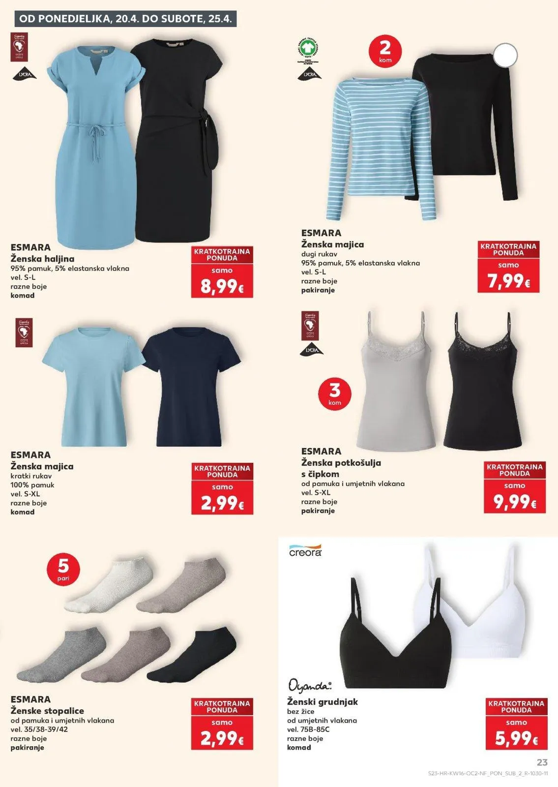 Katalog Kaufland katalog do 21.04.2026 od 15. travnja do 21. travnja 2026. - Pregled Stranica 23
