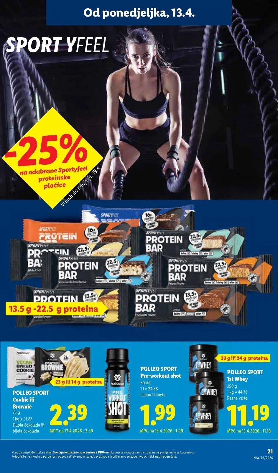 Katalog Lidl katalog do 19.04.2026 od 9. travnja do 19. travnja 2026. - Pregled Stranica 21