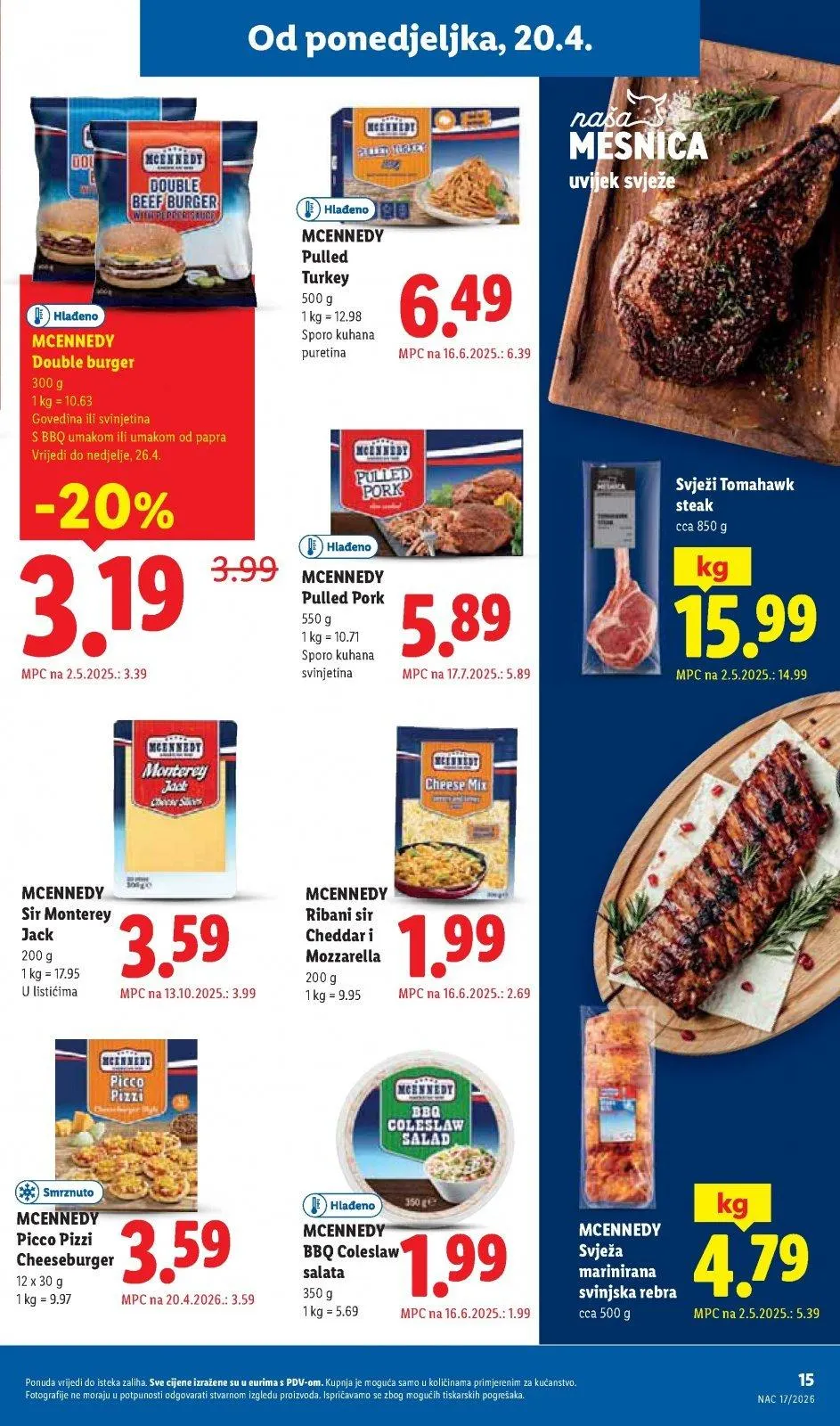 Katalog Lidl katalog do 26.04.2026 od 16. travnja do 26. travnja 2026. - Pregled Stranica 15