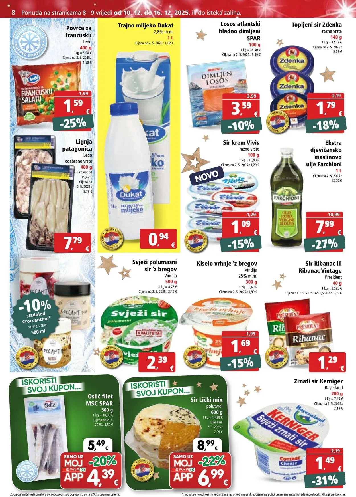 Katalog Spar od 10. prosinca do 16. prosinca 2025. - Pregled Stranica 8