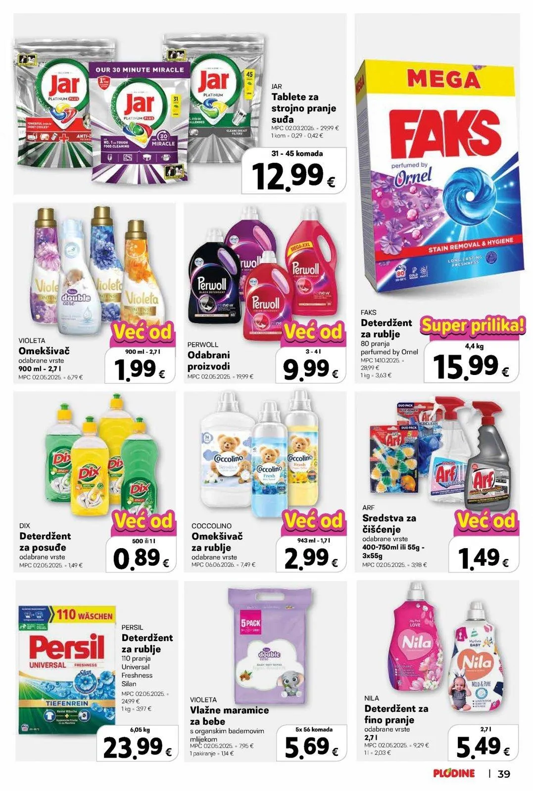 Katalog Plodine katalog do 23.06.2026 od 17. lipnja do 23. lipnja 2026. - Pregled Stranica 39