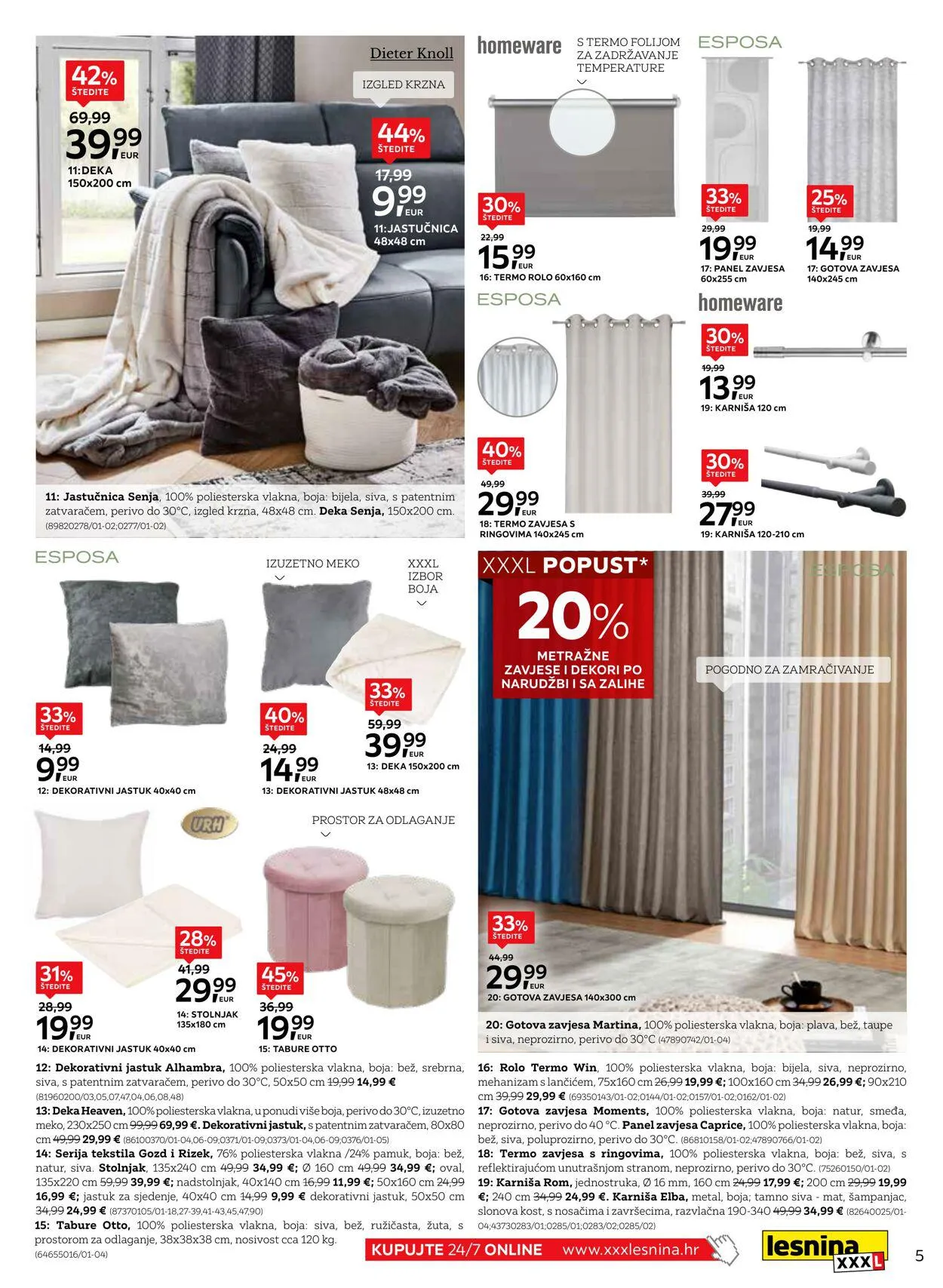 Katalog Lesnina od 8. siječnja do 25. siječnja 2024. - Pregled Stranica 5