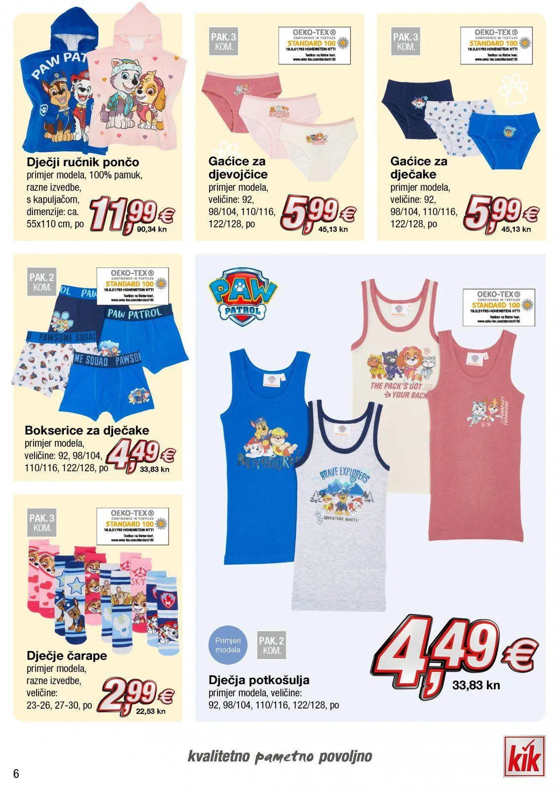 Katalog KiK katalog do 17.09.2023 od 8. rujna do 17. rujna 2023. - Pregled Stranica 6