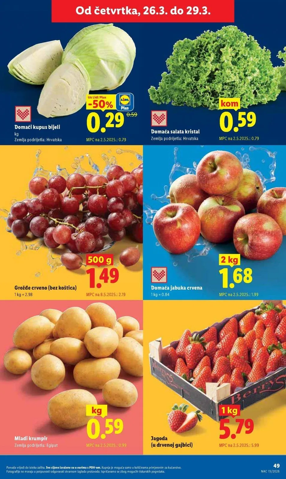 Katalog Lidl katalog do 29.03.2026 od 19. ožujka do 29. ožujka 2026. - Pregled Stranica 49