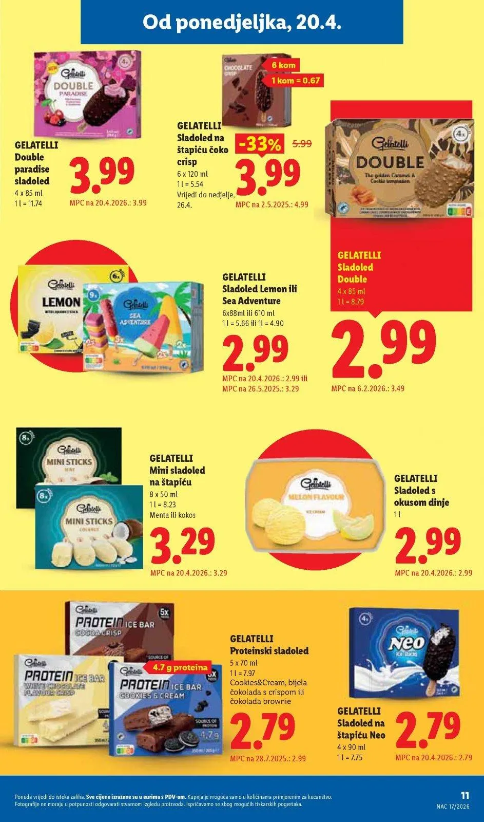 Katalog Lidl katalog do 26.04.2026 od 16. travnja do 26. travnja 2026. - Pregled Stranica 11