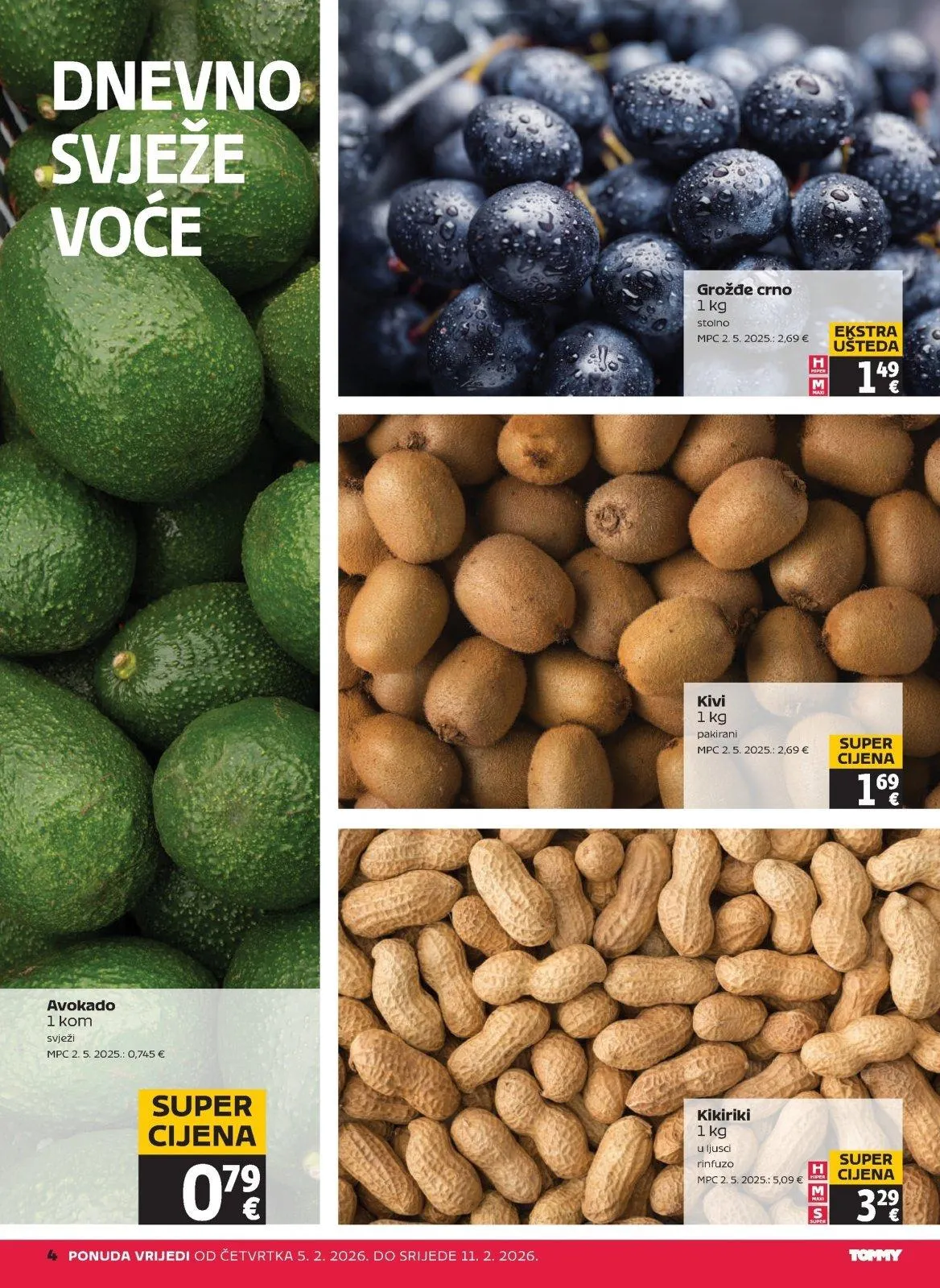 Katalog Tommy katalog do 11.02.2026 od 5. veljače do 11. veljače 2026. - Pregled Stranica 4