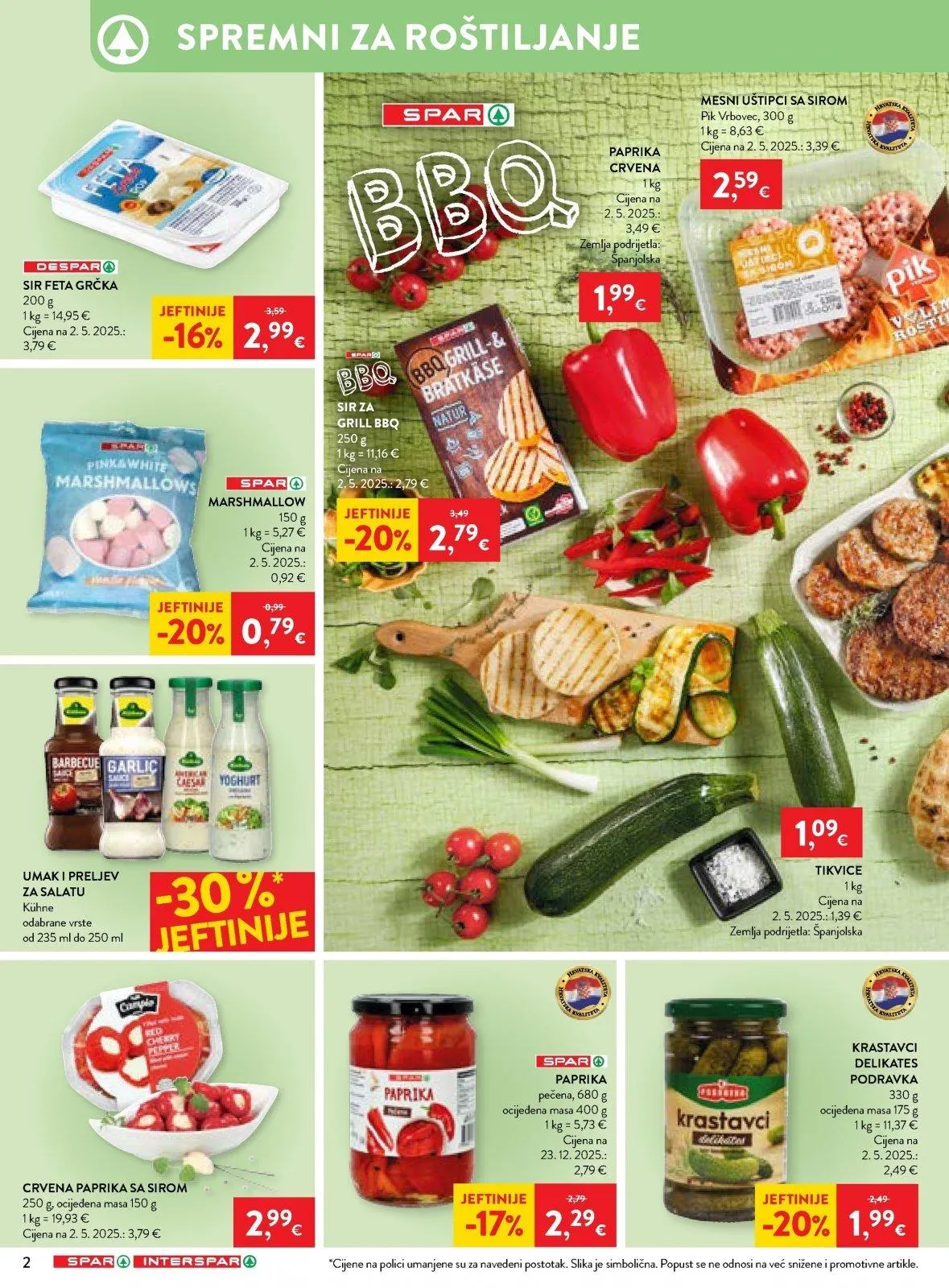 Katalog Spar katalog do 28.04.2026 od 22. travnja do 28. travnja 2026. - Pregled Stranica 2