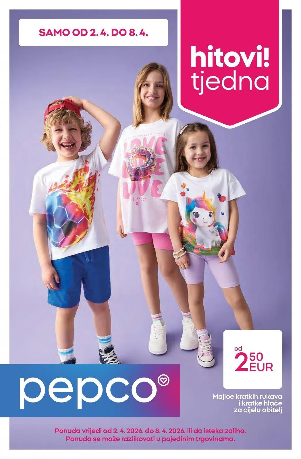 Katalog Pepco katalog do 08.04.2026 od 2. travnja do 8. travnja 2026. - Pregled Stranica 1