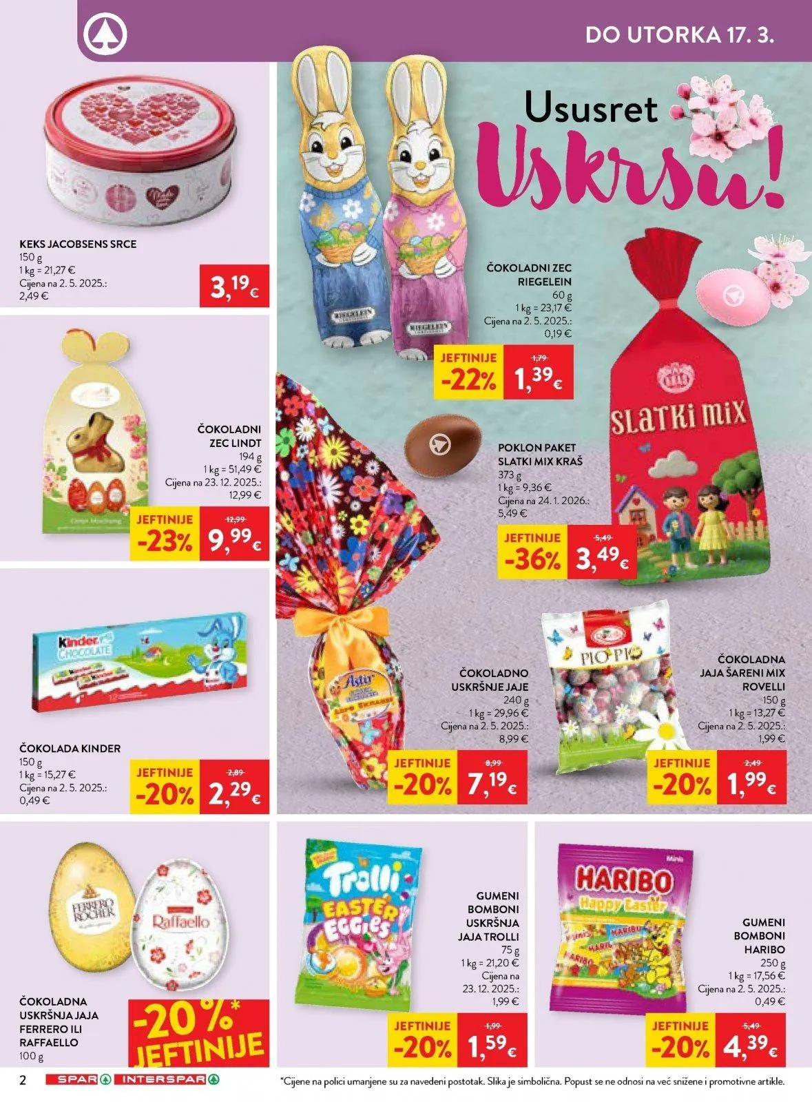 Katalog Spar katalog do 17.03.2026 od 11. ožujka do 17. ožujka 2026. - Pregled Stranica 2