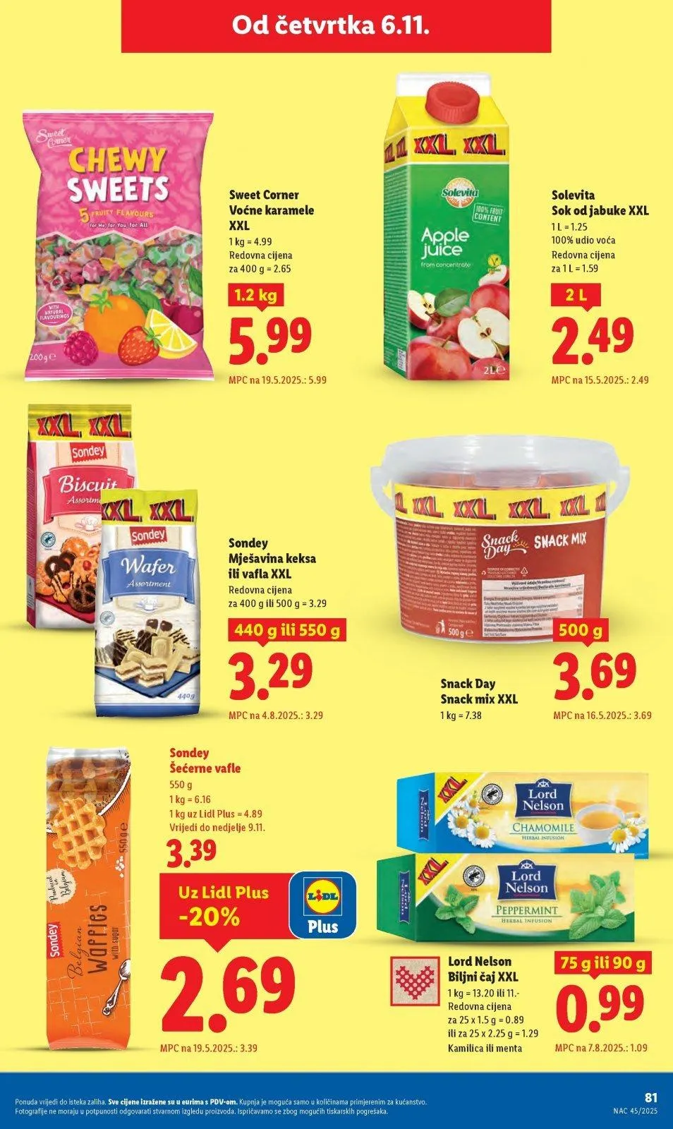 Katalog Lidl katalog do 09.11.2025 od 30. listopada do 9. studenoga 2025. - Pregled Stranica 81