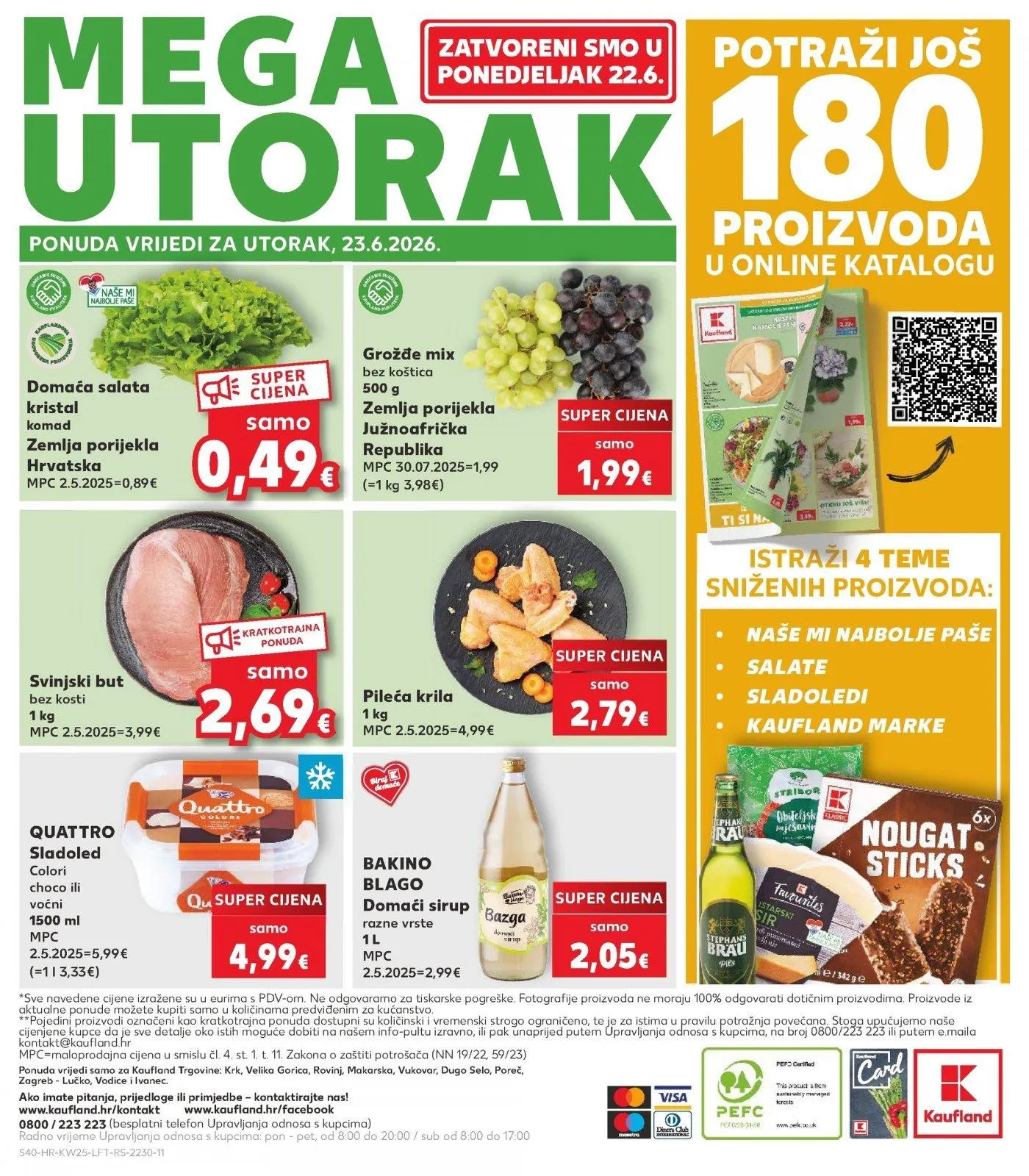 Katalog Kaufland katalog do 23.06.2026 od 17. lipnja do 23. lipnja 2026. - Pregled Stranica 40