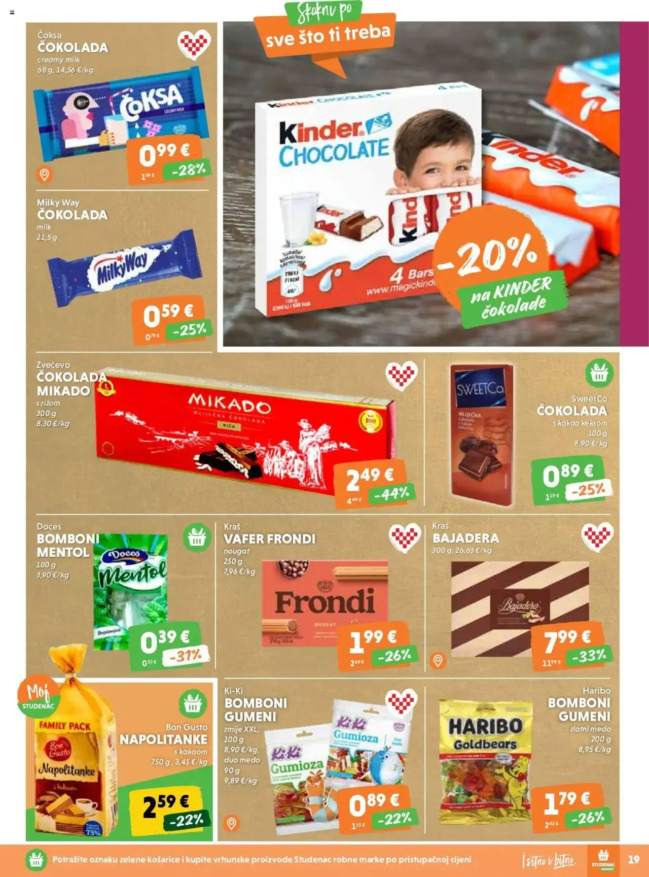 Katalog Katalog Studenac od 10. listopada do 16. listopada 2024. - Pregled Stranica 19