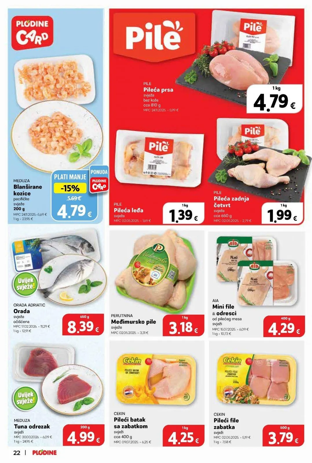 Katalog Plodine katalog do 12.05.2026 od 7. svibnja do 12. svibnja 2026. - Pregled Stranica 22