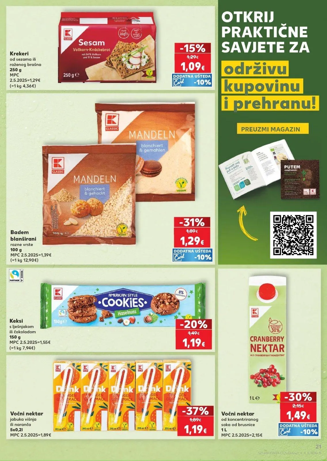 Katalog Kaufland katalog do 16.06.2026 od 10. lipnja do 16. lipnja 2026. - Pregled Stranica 21