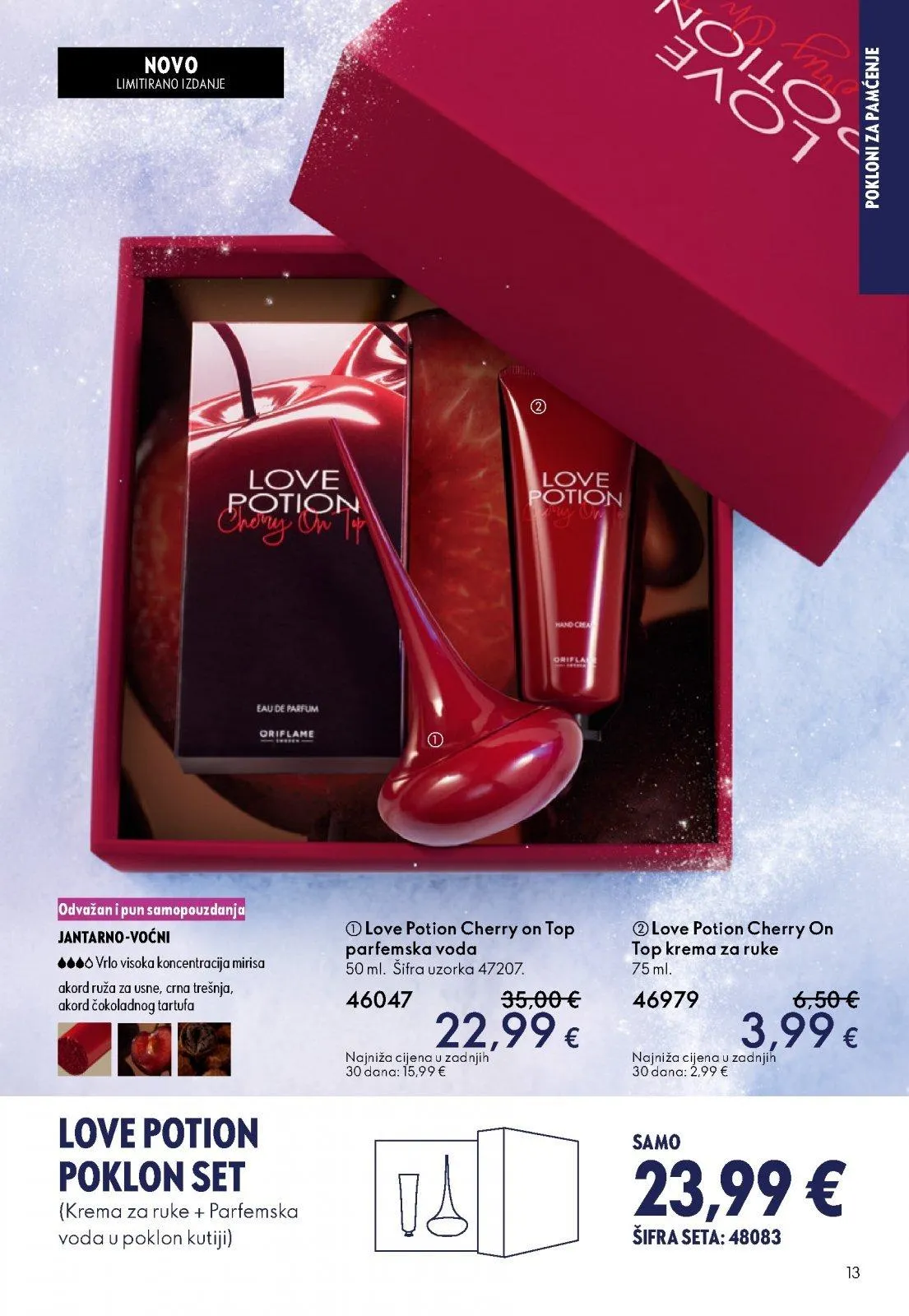 Katalog Oriflame katalog do 30.12.2025 od 11. prosinca do 30. prosinca 2025. - Pregled Stranica 13