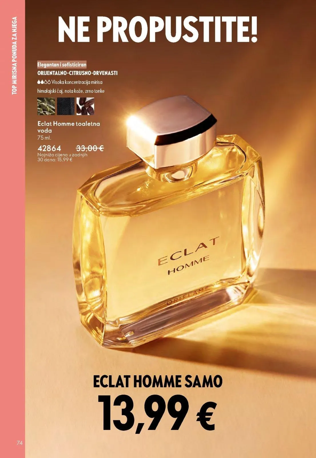 Katalog Oriflame katalog do 16.11.2025 od 31. listopada do 16. studenoga 2025. - Pregled Stranica 74