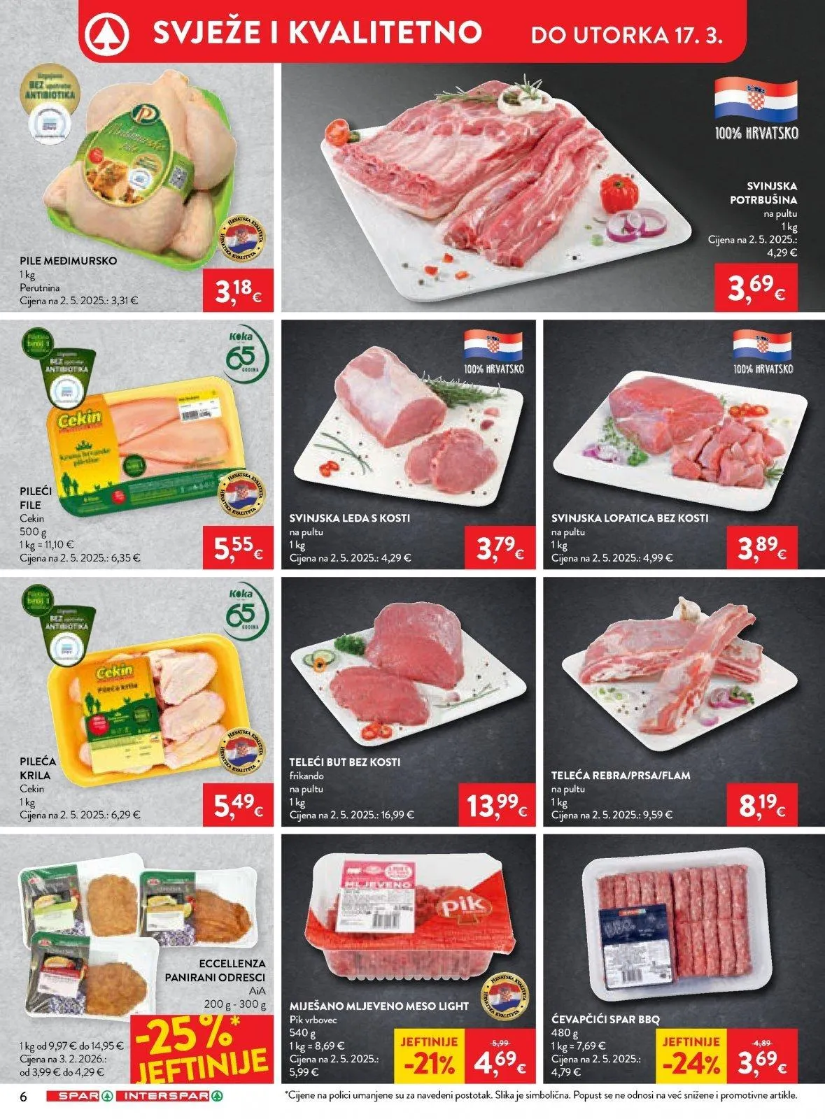 Katalog Interspar katalog do 17.03.2026 od 11. ožujka do 17. ožujka 2026. - Pregled Stranica 6