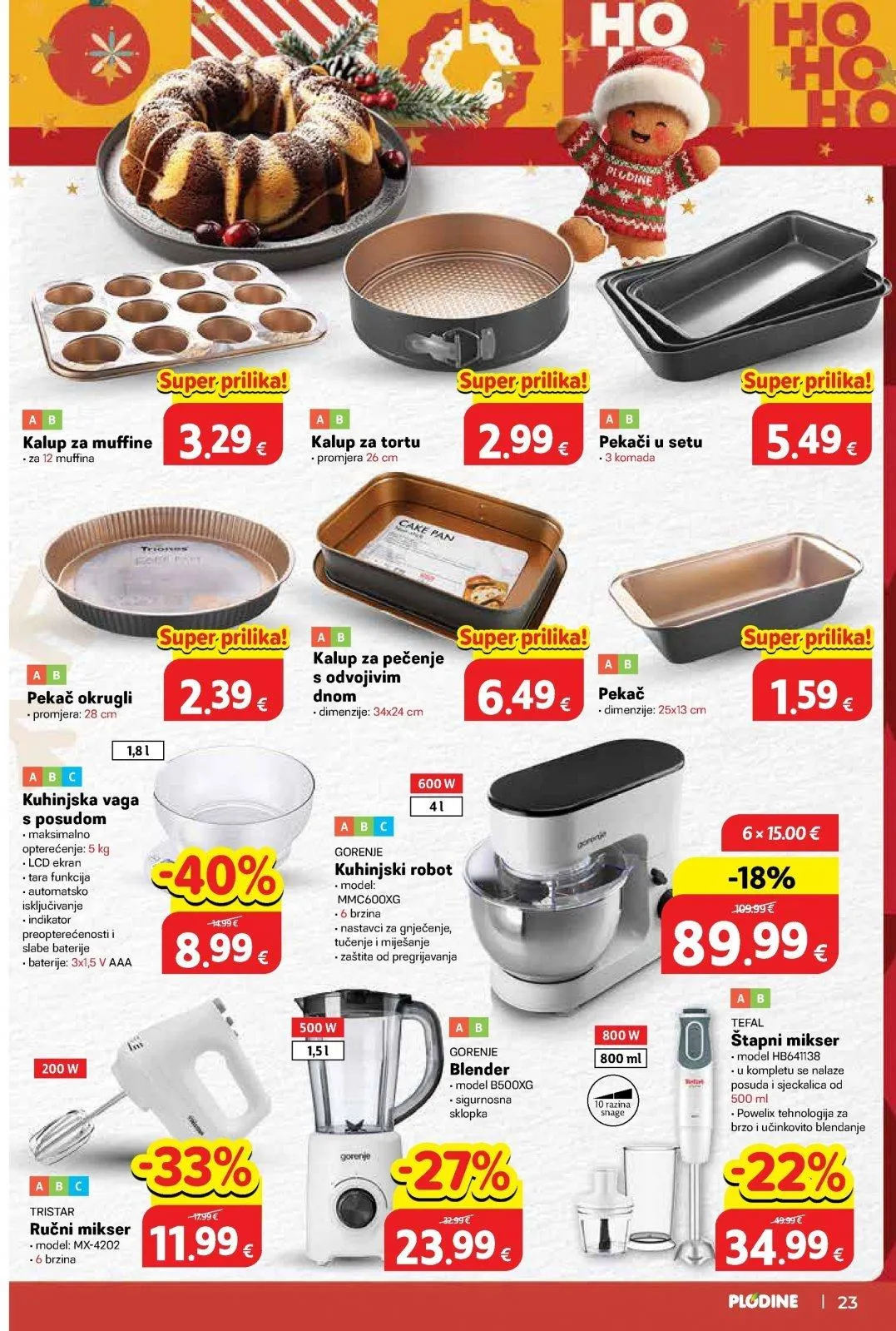 Katalog Plodine katalog do 24.12.2025 od 17. prosinca do 24. prosinca 2025. - Pregled Stranica 23