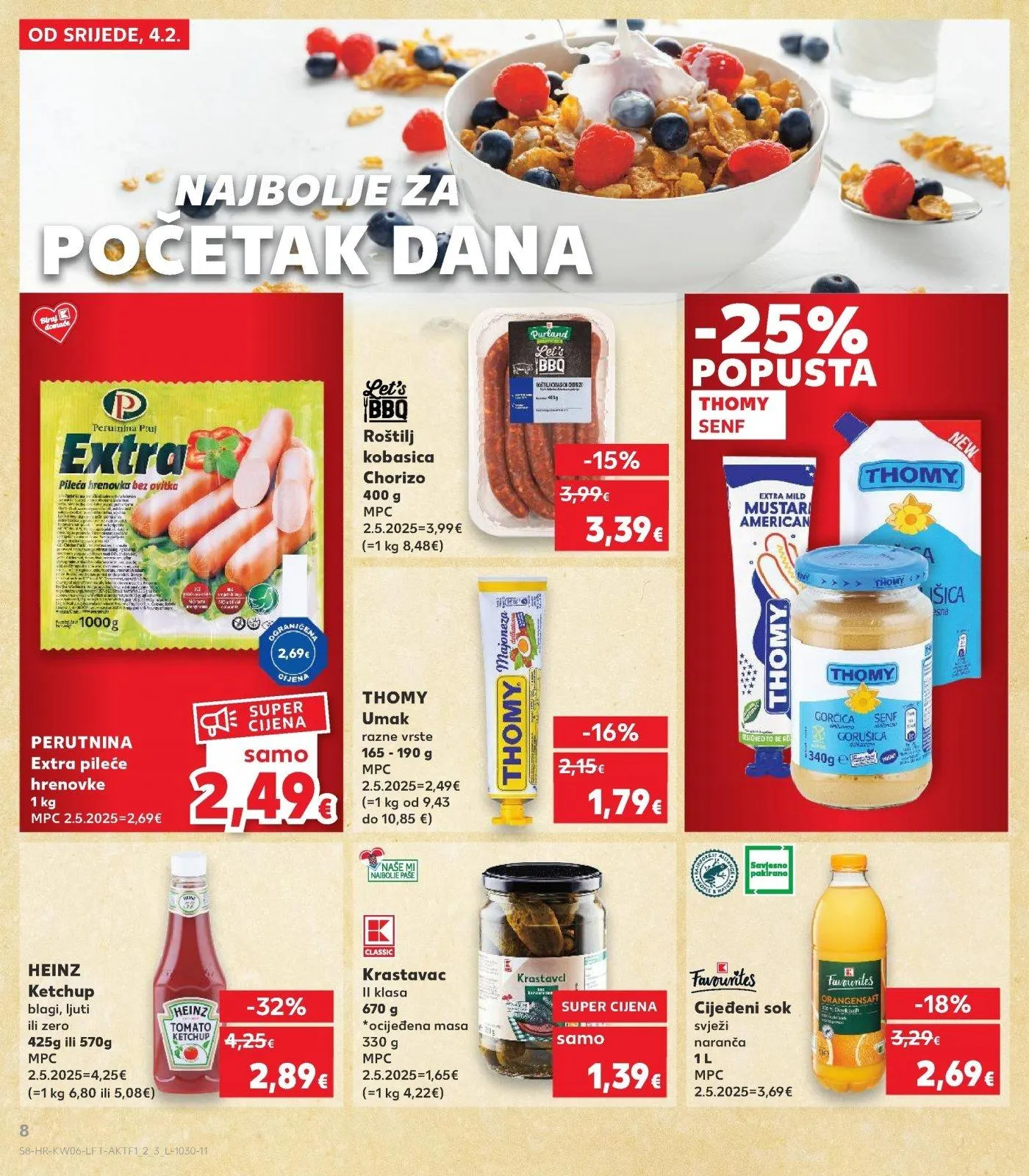 Katalog Kaufland katalog do 10.02.2026 od 4. veljače do 10. veljače 2026. - Pregled Stranica 8