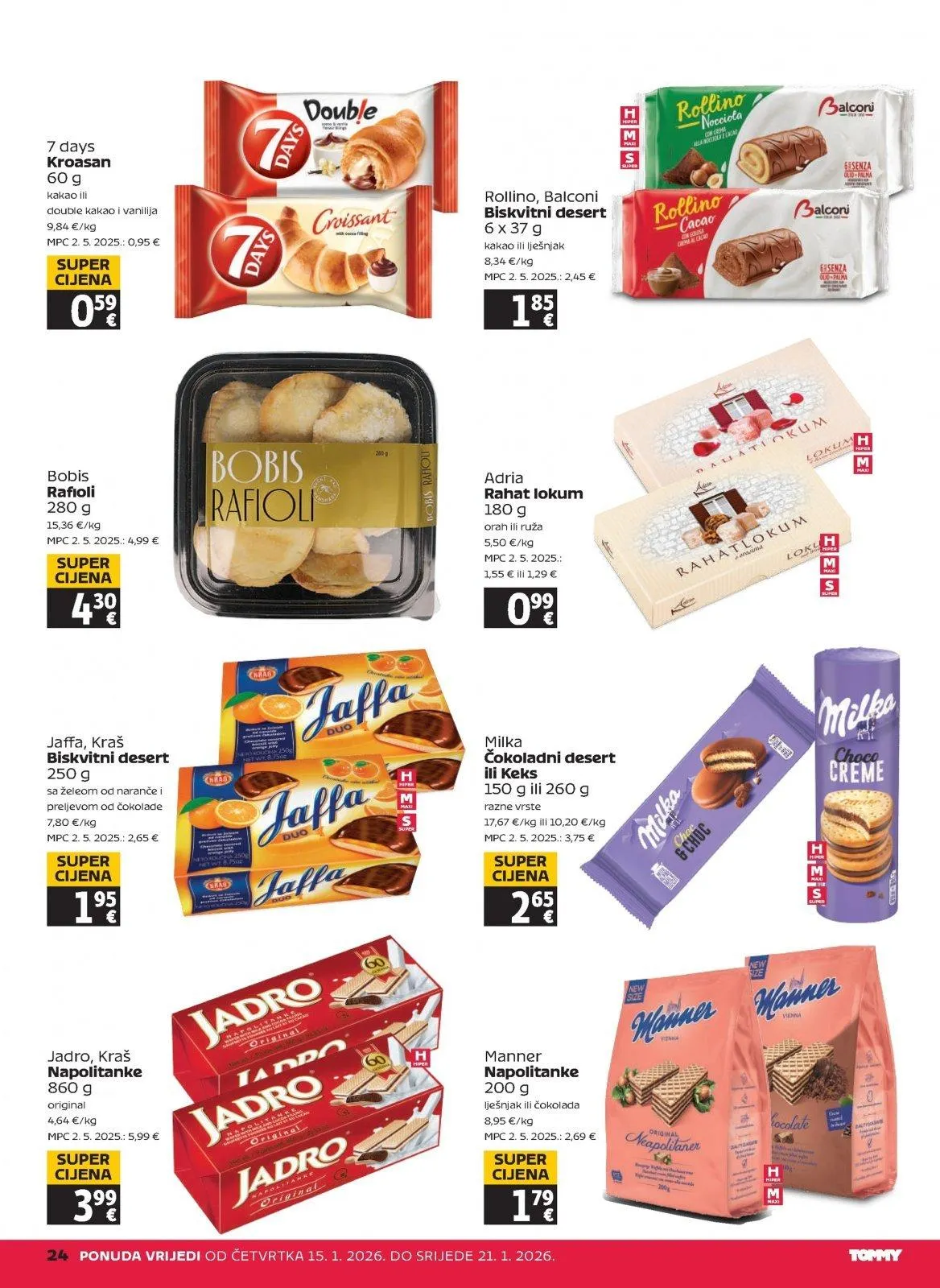 Katalog Tommy katalog do 21.01.2026 od 15. siječnja do 21. siječnja 2026. - Pregled Stranica 24