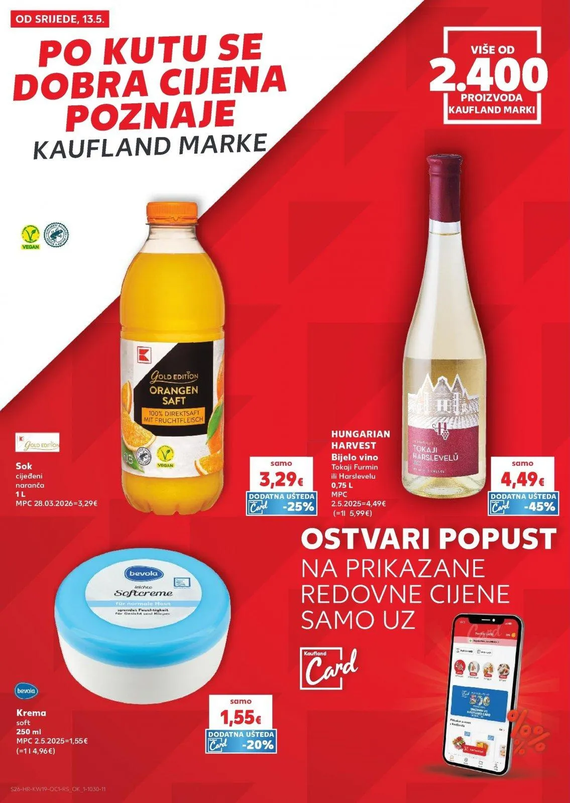 Katalog Kaufland katalog do 12.05.2026 od 8. svibnja do 12. svibnja 2026. - Pregled Stranica 26