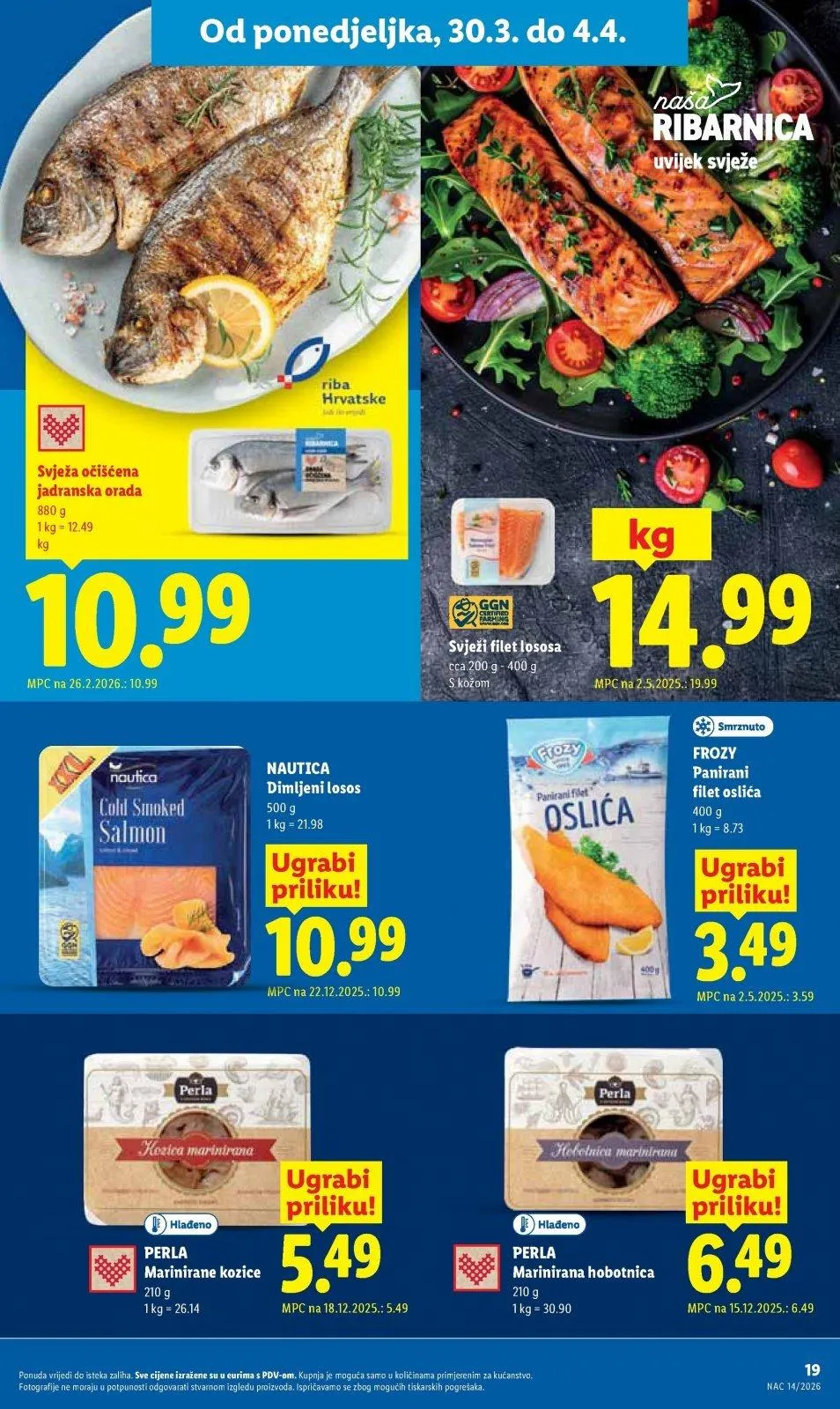 Katalog Lidl katalog do 04.04.2026 od 26. ožujka do 4. travnja 2026. - Pregled Stranica 19