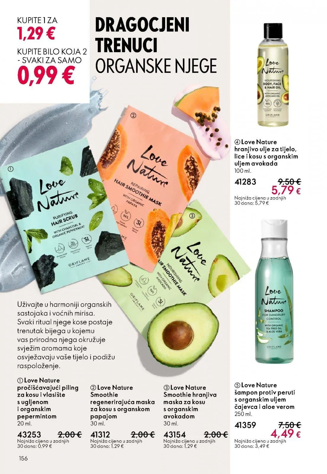 Katalog Oriflame katalog do 10.03.2026 od 21. veljače do 10. ožujka 2026. - Pregled Stranica 156