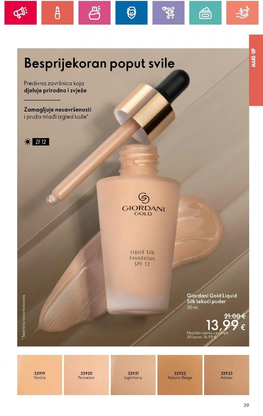 Katalog Oriflame katalog do 11.09.2024 od 29. kolovoza do 11. rujna 2024. - Pregled Stranica 39