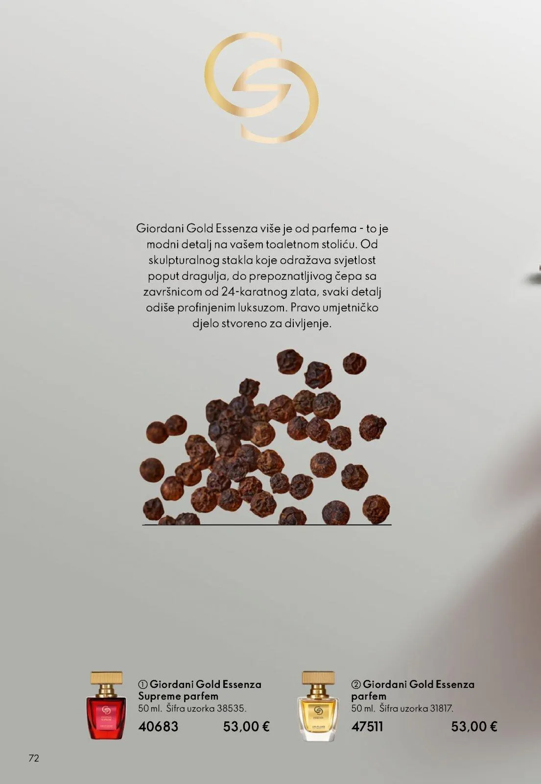 Katalog Oriflame katalog do 21.04.2026 od 2. travnja do 21. travnja 2026. - Pregled Stranica 72