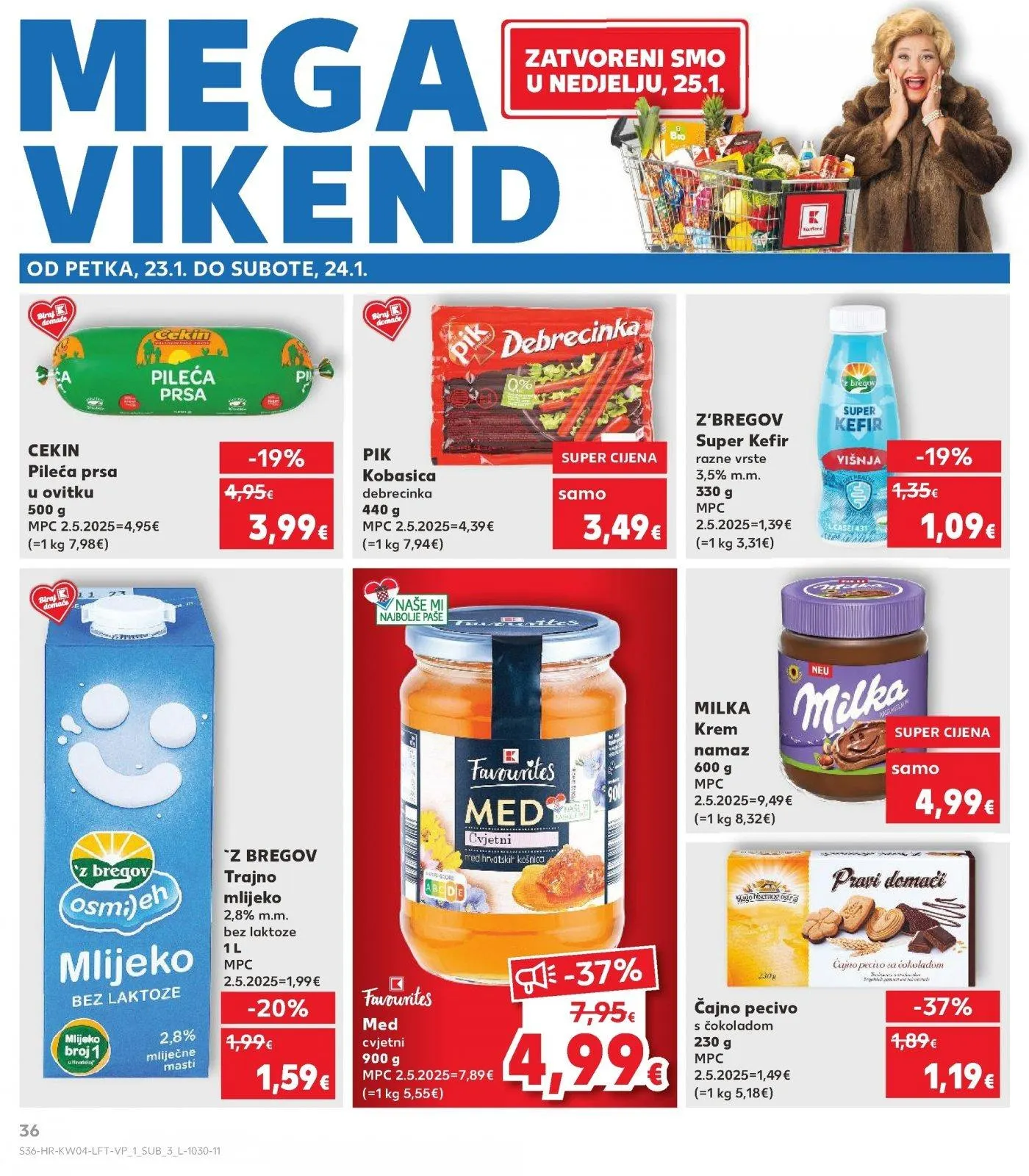 Katalog Kaufland katalog do 27.01.2026 od 21. siječnja do 27. siječnja 2026. - Pregled Stranica 36