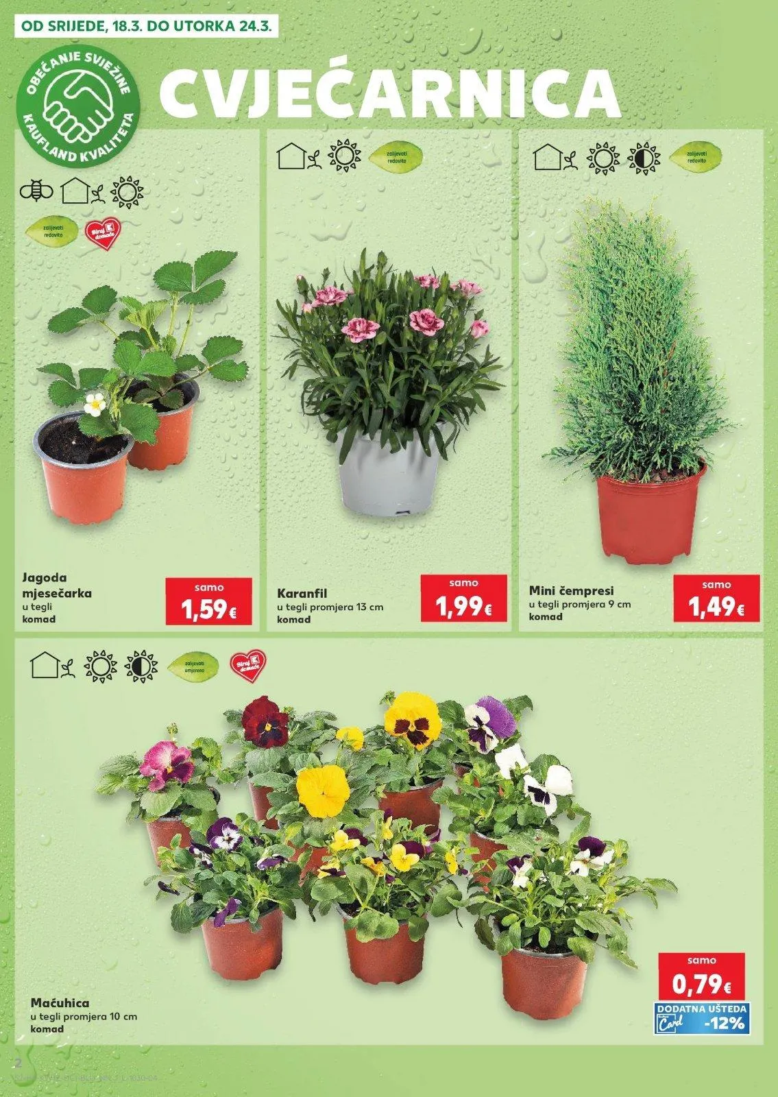 Katalog Kaufland katalog do 24.03.2026 od 18. ožujka do 24. ožujka 2026. - Pregled Stranica 2