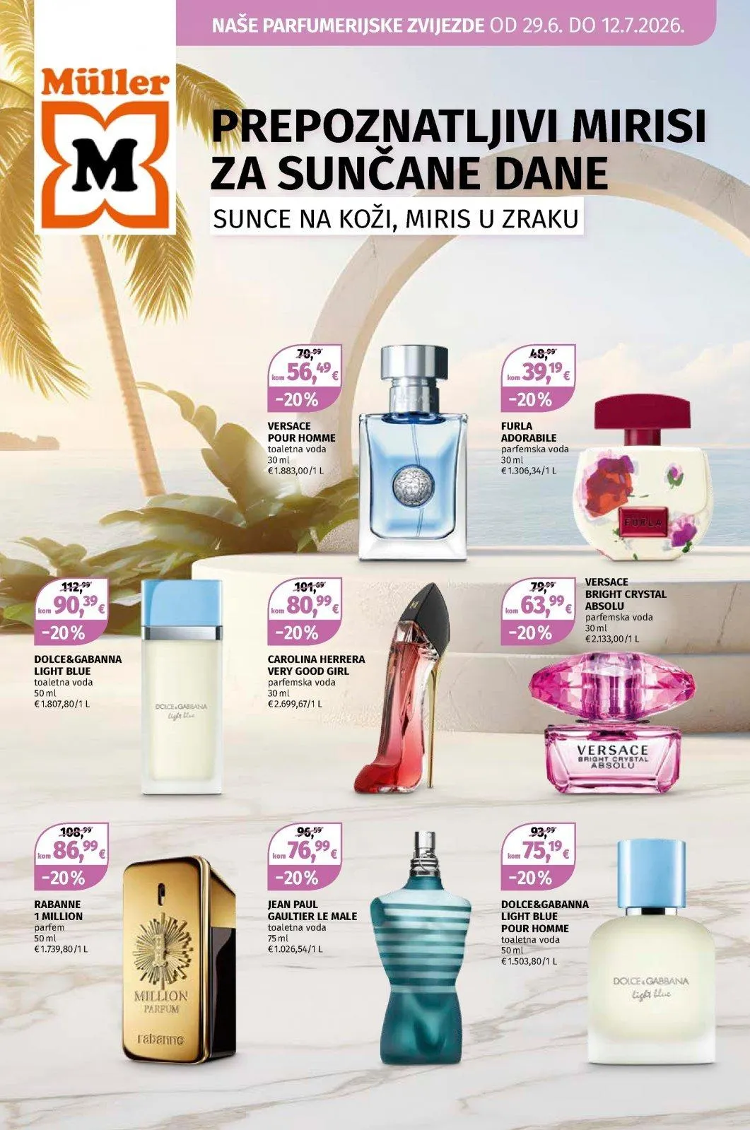 Katalog Müller katalog do 12.07.2026 od 30. lipnja do 12. srpnja 2026. - Pregled Stranica 1