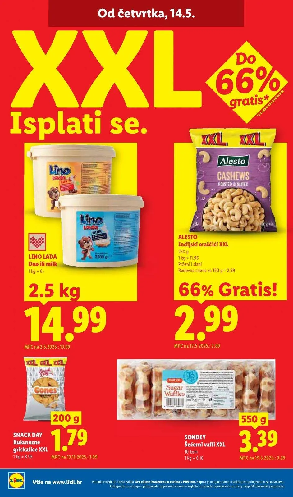 Katalog Lidl katalog do 17.05.2026 od 7. svibnja do 17. svibnja 2026. - Pregled Stranica 62