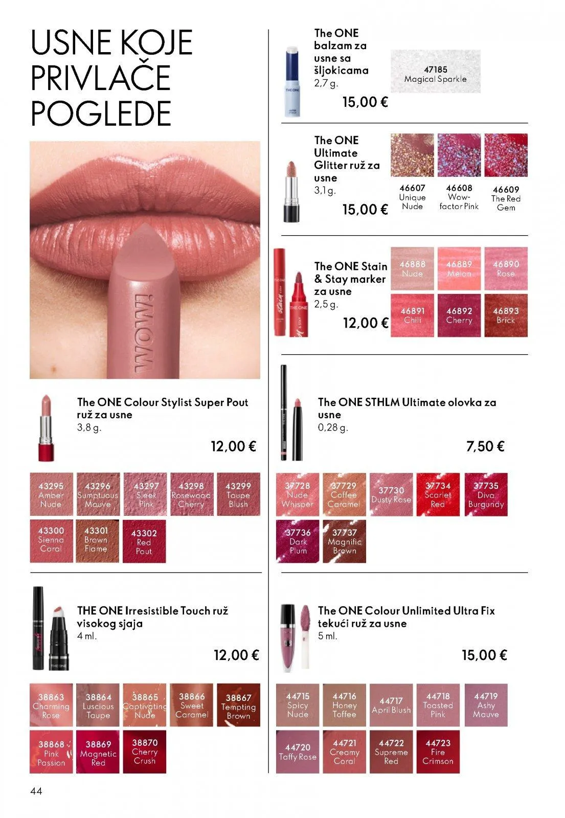 Katalog Oriflame katalog do 10.03.2026 od 21. veljače do 10. ožujka 2026. - Pregled Stranica 44