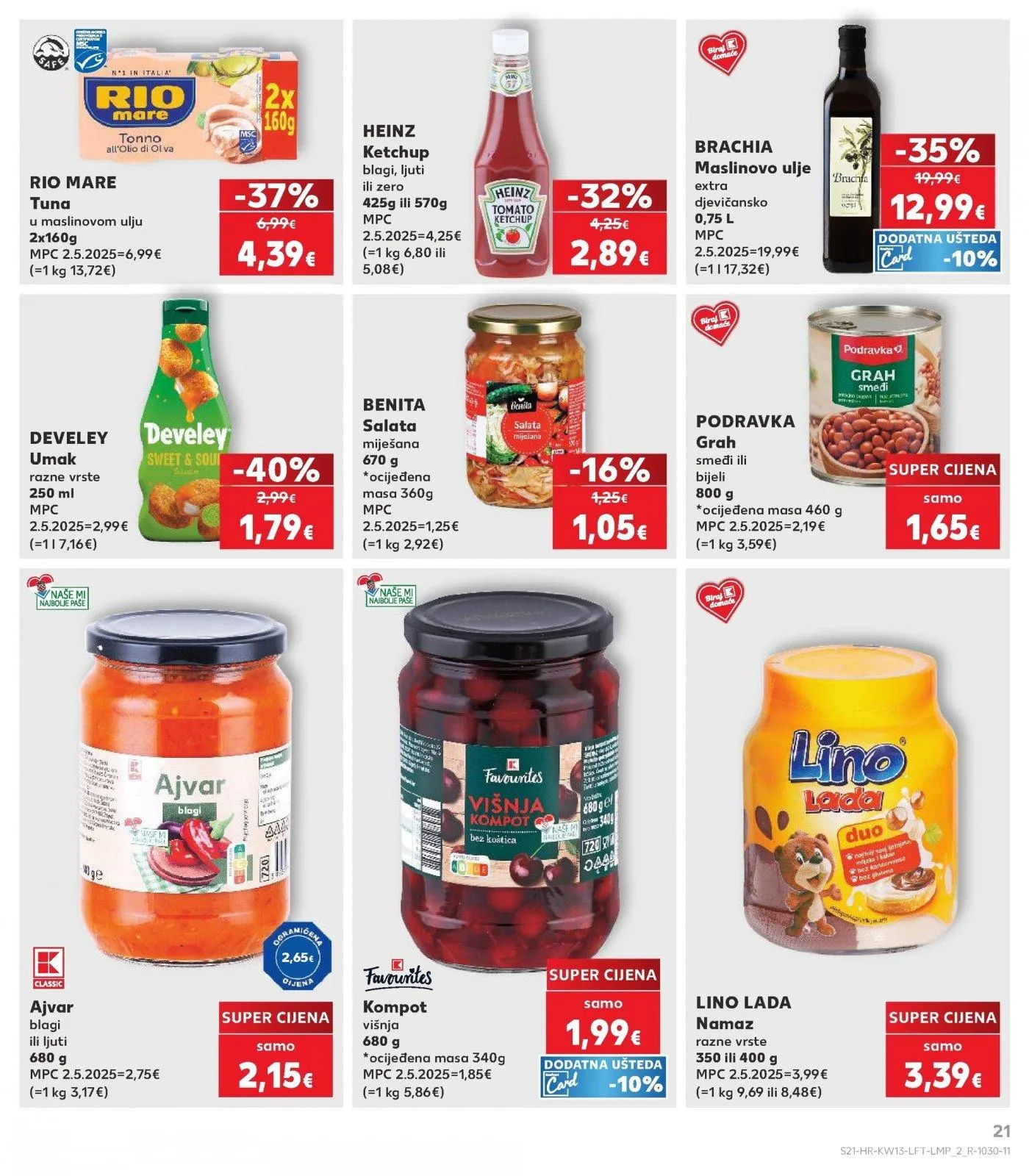 Katalog Kaufland katalog do 31.03.2026 od 25. ožujka do 31. ožujka 2026. - Pregled Stranica 21