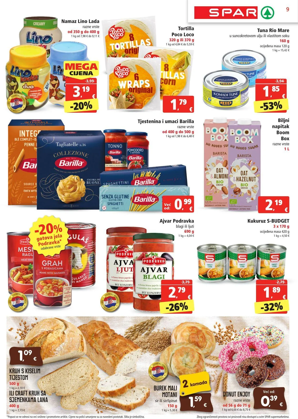 Katalog Spar od 23. travnja do 29. lipnja 2027. - Pregled Stranica 9