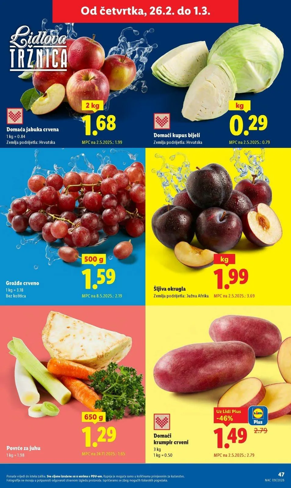 Katalog Lidl katalog do 01.03.2026 od 19. veljače do 1. ožujka 2026. - Pregled Stranica 47