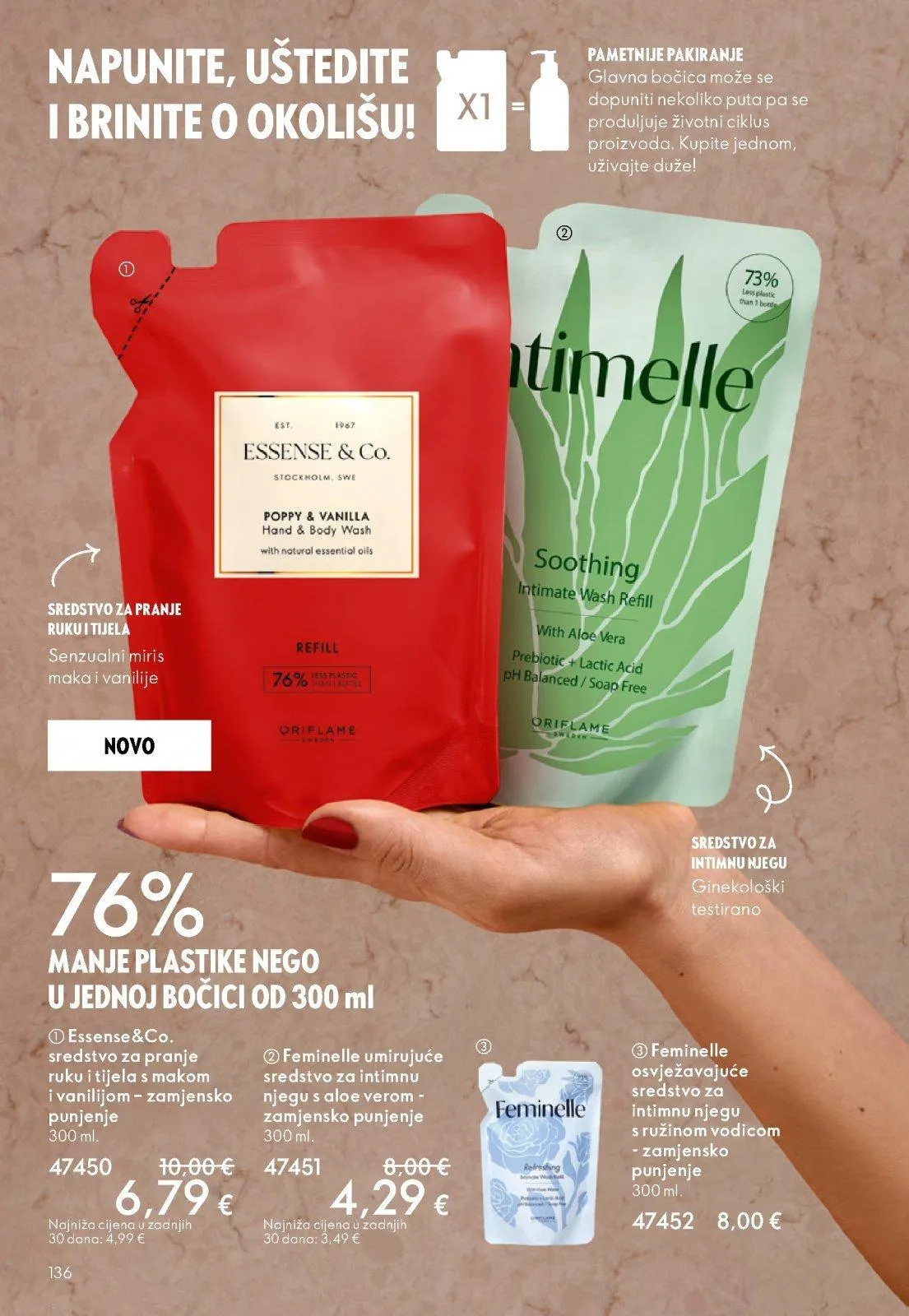 Katalog Oriflame katalog do 30.12.2025 od 11. prosinca do 30. prosinca 2025. - Pregled Stranica 136