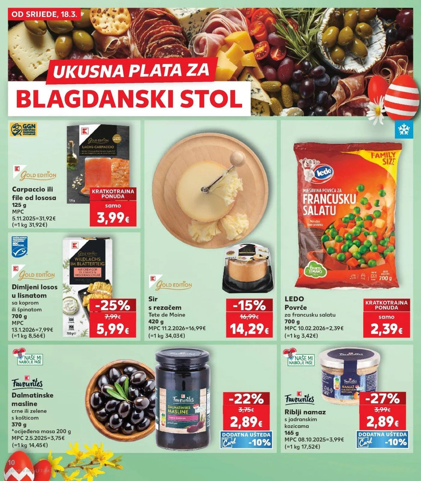 Katalog Kaufland katalog do 24.03.2026 od 18. ožujka do 24. ožujka 2026. - Pregled Stranica 10