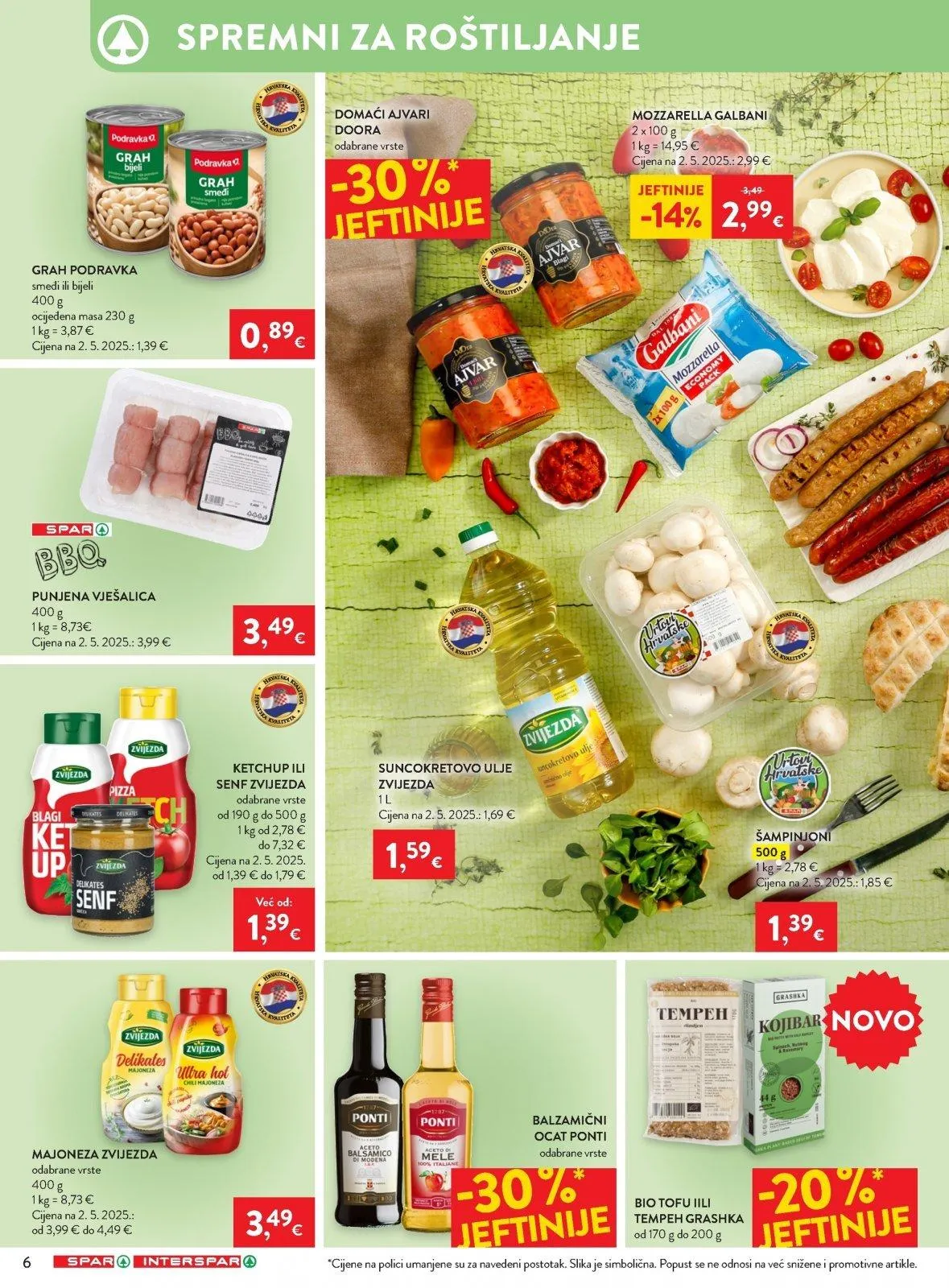 Katalog Spar katalog do 26.05.2026 od 20. svibnja do 26. svibnja 2026. - Pregled Stranica 6