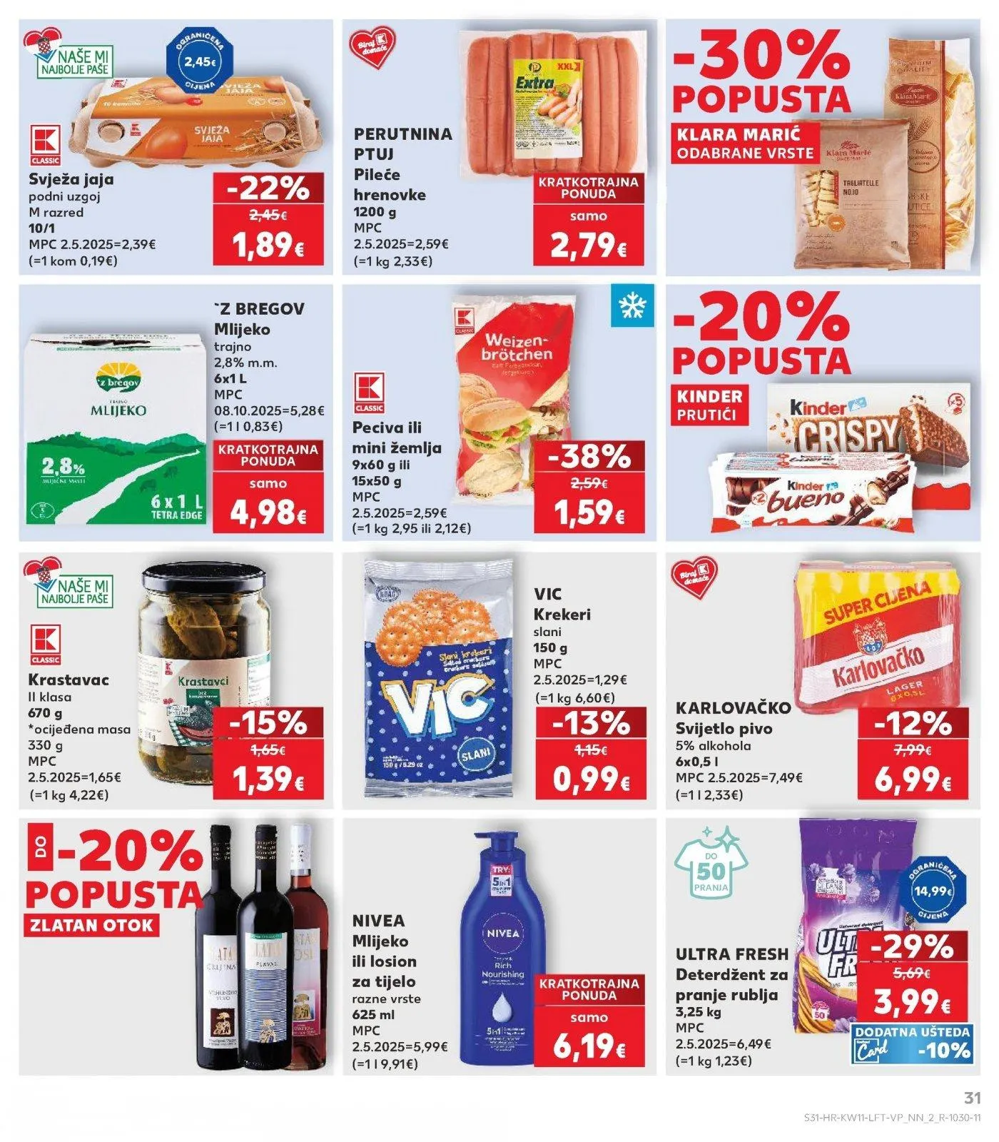 Katalog Kaufland katalog do 17.03.2026 od 11. ožujka do 17. ožujka 2026. - Pregled Stranica 31